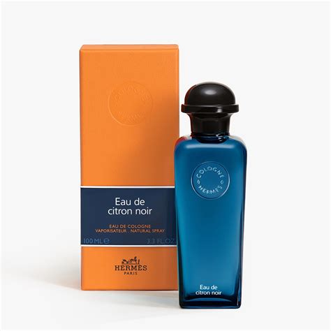 hermes eau de citron noir eau de cologne mini size|Hermes citron noir cologne.